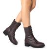 image:imageDREAM PAIRS Womens Combat Mid Calf BootsDark Brown