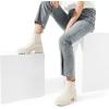 image:imageDREAM PAIRS Womens Elastic Chelsea Ankle Boots Platform Low Chunky Block Heel Lug Sole Slip on Fall Heeled Booties ShoesBeige