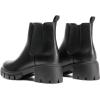 image:imageDREAM PAIRS Womens Elastic Chelsea Ankle Boots Platform Low Chunky Block Heel Lug Sole Slip on Fall Heeled Booties ShoesBlack