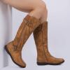 image:imageDREAM PAIRS Womens Faux FurLined Knee High Winter Boots Fall Tall BootsCamel