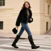 image:imageDREAM PAIRS Womens Faux FurLined Knee High Winter Boots Fall Tall BootsClassic Black