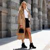 image:imageDREAM PAIRS Womens High Chunky Heel Chelsea Ankle Boots Slip On Elastic Fall Heeled Booties ShoesBlack