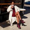 image:imageDREAM PAIRS Womens High Chunky Heel Chelsea Ankle Boots Slip On Elastic Fall Heeled Booties ShoesBurgundy