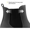 image:imageDREAM PAIRS Womens High Chunky Heel Chelsea Ankle Boots Slip On Elastic Fall Heeled Booties ShoesGrey