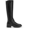 image:imageDREAM PAIRS Womens Knee High Boots Buckle Riding BootsBlacku