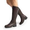 image:imageDREAM PAIRS Womens Knee High Boots Buckle Riding BootsBrown
