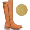 image:imageDREAM PAIRS Womens Knee High Boots Comfortable Riding Boots Side Zipper Fall Boots with BuckleCamel