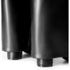 image:imageDREAM PAIRS Womens Knee High Boots Fold Over Chunky High Heels Long Boots Zipper Pointed Toe Dress Tall Boots Party Fashion Boots