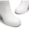 image:imageDREAM PAIRS Womens Knee High Boots Square Toe Chunky Block Heel Side Zipper Platform Gogo BootsWhite