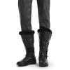 image:imageDREAM PAIRS Womens Knee High Boots Thick Faux Fur Lined Winter Snow Warm Boots with ZipperBlack