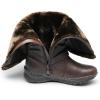 image:imageDREAM PAIRS Womens Knee High Boots Thick Faux Fur Lined Winter Snow Warm Boots with ZipperBrownPu