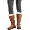 image:imageDREAM PAIRS Womens Knee High Boots Thick Faux Fur Lined Winter Snow Warm Boots with ZipperCamel