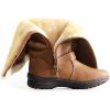 image:imageDREAM PAIRS Womens Knee High Boots Thick Faux Fur Lined Winter Snow Warm Boots with ZipperRabbitcamel Pu