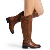 image:imageDREAM PAIRS Womens Knee High Boots Wide Calf Low Heel Riding Boots Fall Tall Boots for WomenTan