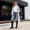 image:imageDREAM PAIRS Womens Knee High Stretchy Fashion BootsBlackpu