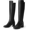 image:imageDREAM PAIRS Womens Knee High Stretchy Fashion BootsBlackpu
