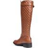 image:imageDREAM PAIRS Womens KneeHigh Boots Comfortable Chunky Block Heel Round Toe Side Zipper Riding Fashion Buckles Biker Motorcycle BootsLight Brown