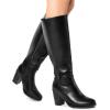 image:imageDREAM PAIRS Womens KneeHigh Boots Comfortable Chunky Block Heel Side ZipperBlackpu