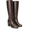 image:imageDREAM PAIRS Womens KneeHigh Boots Comfortable Chunky Block Heel Side ZipperBrownpu