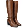 image:imageDREAM PAIRS Womens KneeHigh Boots Comfortable Chunky Block Heel Side ZipperTanpu