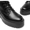 image:imageDREAM PAIRS Womens Lace up Combat Ankle Boots Fashion Lug Sole Platform Booties ShoesSize 8BLACKPUSDAB2442W