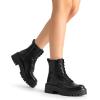 image:imageDREAM PAIRS Womens Lace up Combat Ankle Boots Fashion Lug Sole Platform Booties ShoesSize 8BLACKPUSDAB2442W