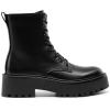 image:imageDREAM PAIRS Womens Lace up Combat Ankle Boots Fashion Lug Sole Platform Booties ShoesSize 8BLACKPUSDAB2442W