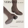 image:imageDREAM PAIRS Womens Laurence Over The Knee Thigh High Chunky Heel Boots Long Stretch Sexy Fall BootsKhaki