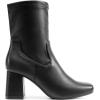 image:imageDREAM PAIRS Womens Mid Calf Gogo Boots Low Block Heel Square Toe Ankle Boot with Zipper for Party Cosplay DanceBlack
