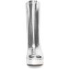 image:imageDREAM PAIRS Womens Mid Calf Gogo Boots Platform High Chunky Block Heel Square Toe Ankle BootsMetallic Silver