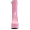 image:imageDREAM PAIRS Womens Mid Calf Gogo Boots Platform High Chunky Block Heel Square Toe Ankle BootsPink