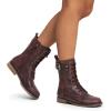 image:imageDREAM PAIRS Womens Mission Drivers BootsBurgundy