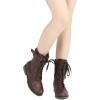 image:imageDREAM PAIRS Womens Mission Drivers BootsBurgundy