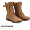 image:imageDREAM PAIRS Womens Mission Drivers BootsCamel