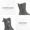 image:imageDREAM PAIRS Womens Mission Drivers BootsGrey