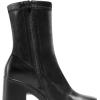 image:imageDREAM PAIRS Womens Platform Gogo Ankle Boots High Chunky Block Heel Square Toe Booties ShoesBlack