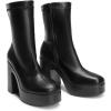 image:imageDREAM PAIRS Womens Platform Gogo Ankle Boots High Chunky Block Heel Square Toe Booties ShoesBlack