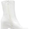 image:imageDREAM PAIRS Womens Platform Gogo Ankle Boots High Chunky Block Heel Square Toe Booties ShoesWhite