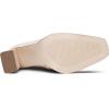 image:imageDREAM PAIRS Womens Square Toe Gogo Boots Elastic Ankle Boots High Chunky Block Heel Mid Calf BootsBeige WhitePu