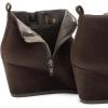 image:imageDREAM PAIRS Womens Suede Low Wedges Ankle BootsCoffeeSuede