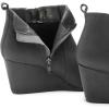 image:imageDREAM PAIRS Womens Suede Low Wedges Ankle BootsGreySuede