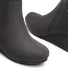 image:imageDREAM PAIRS Womens Suede Low Wedges Ankle BootsGreySuede