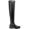 image:imageDREAM PAIRS Womens Thigh High Boots Low Block Heel Casual Fashion Over the Knee BootsBlackpu