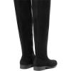 image:imageDREAM PAIRS Womens Thigh High Boots Low Block Heel Casual Fashion Over the Knee BootsBlacksuede