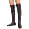image:imageDREAM PAIRS Womens Thigh High Boots Low Block Heel Casual Fashion Over the Knee BootsBrownpu