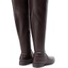 image:imageDREAM PAIRS Womens Thigh High Boots Low Block Heel Casual Fashion Over the Knee BootsBrownpu