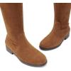 image:imageDREAM PAIRS Womens Thigh High Boots Low Block Heel Casual Fashion Over the Knee BootsTansuede