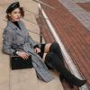 image:imageDREAM PAIRS Womens Thigh High Over The Knee Fashion Boots Block Mid Heel Long Sexy Faux Fur BootsBlack