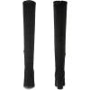 image:imageDREAM PAIRS Womens Thigh High Over The Knee Fashion Boots Block Mid Heel Long Sexy Faux Fur BootsShooblack