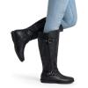 image:imageDREAM PAIRS Womens Wide Calf Knee High Faux FurLined Flat Fashion Winter Boots with Side ZipperBlack